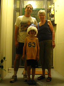 heading out for christmas eve fun